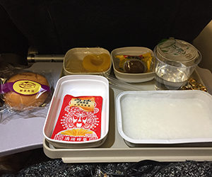エアチャイナ, 中国国際航空, 機内食