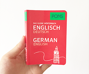 単語帳, ドイツ語, 英語